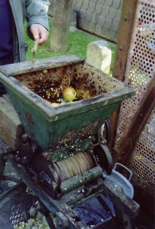 Die M&uuml;hle in Betrieb.